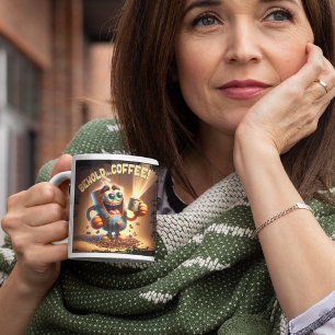 Behold...Coffee! Large Coffee Mug