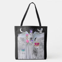 Behold The Bridegroom Comes Shoulder Tote
