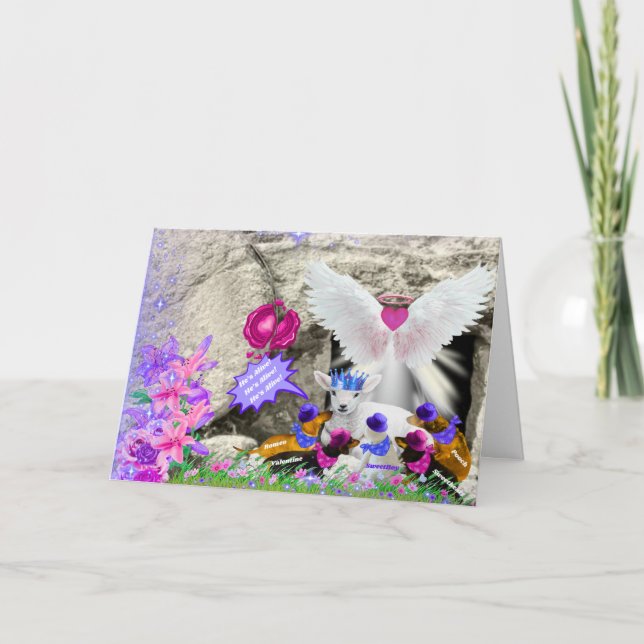 Behold The Risen Lamb Card (Front)