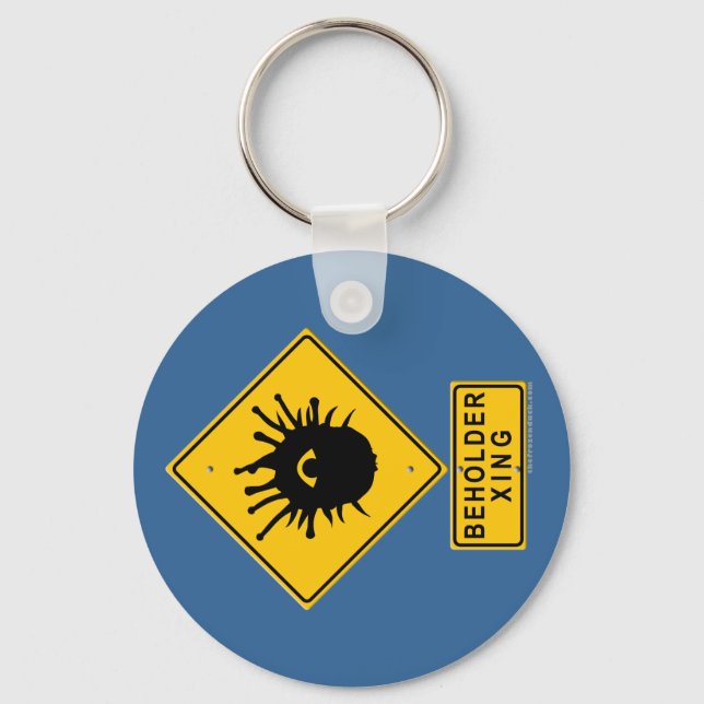 Beholder XING Key Ring (Front)