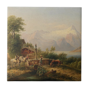 Bei Zell am See – Emil Barbarini Tile