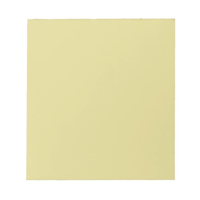 Beige 5.5" x 6" Notepad - 40 pages (Front)