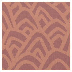 Beige Abstract Fabric