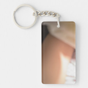 Beige - Abstract Key Ring