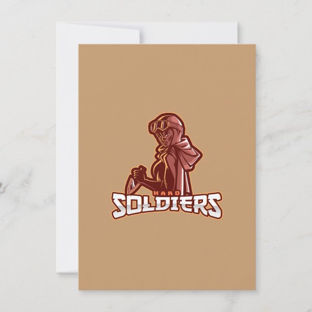 Beige Abstract Wallpaper | Neutral Minimalist Art Thank You Card (Front)
