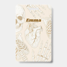 Beige Anatomy Skeleton Medical Aesthetic Design