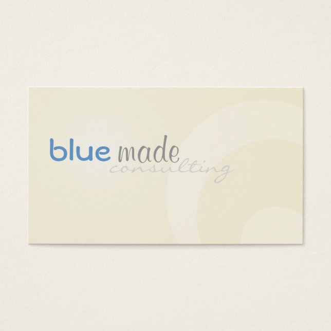 Beige and Blue (Front)