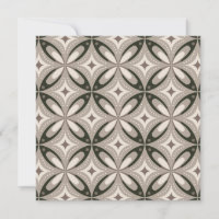 Beige and Brown Retro circular shapes