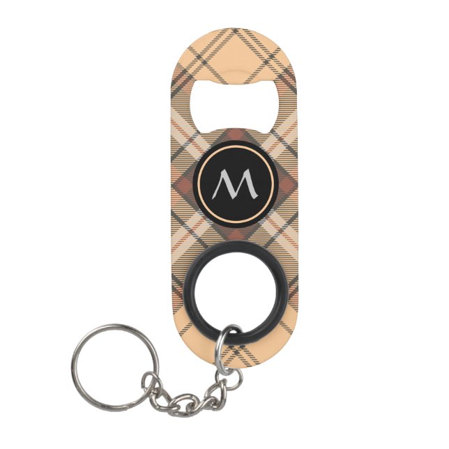 Beige and Brown Tartan (Front)