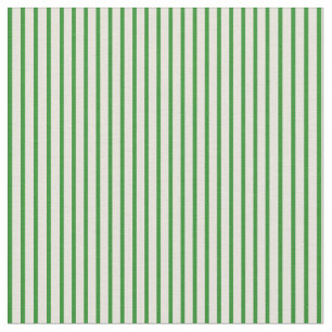 Beige and Forest Green Stripes Pattern Fabric