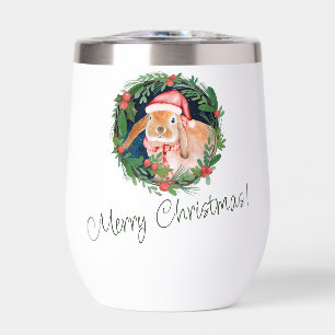 Beige and Green Christmas Greeting