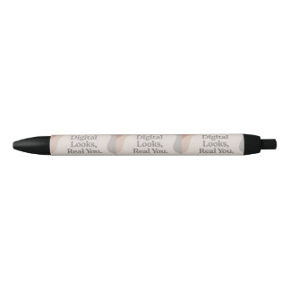 Beige and grey marble tones AI art Black Ink Pen