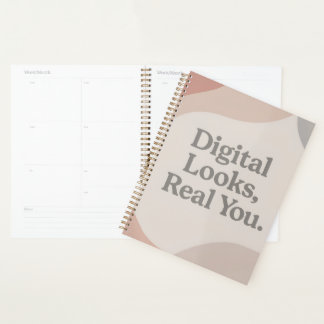 Beige and grey marble tones AI art  Planner