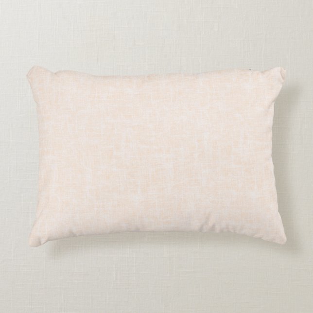 Beige and peach texture with white. decorative cushion (Front)