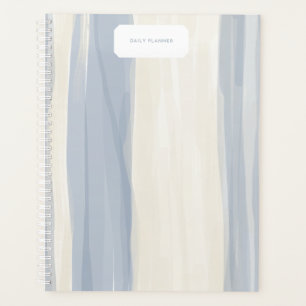 Beige Blue  Planner