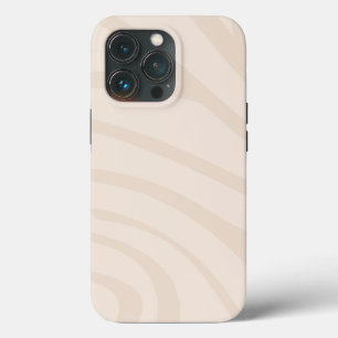Beige Blush Minimalist Geometric Tough Case iPhone