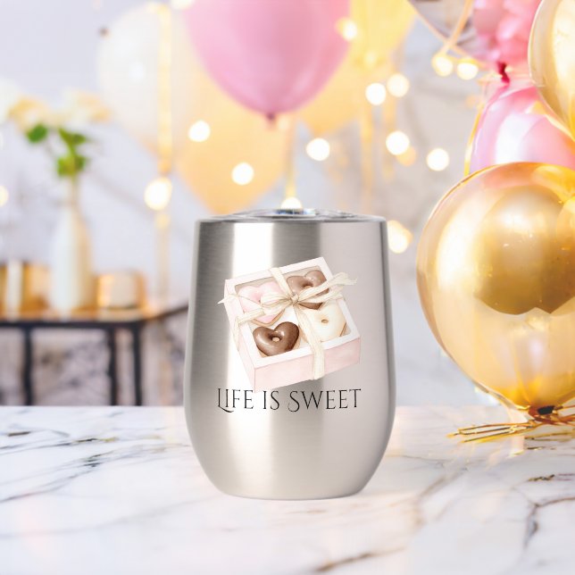 Beige Blush Pink Chocolate Hearts (Bachelor Party (Rotated))