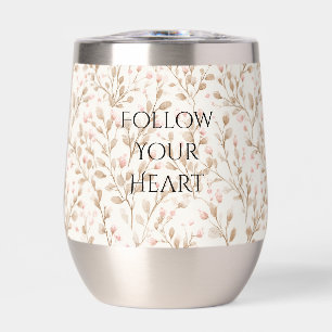 Beige Blush Pink Floral