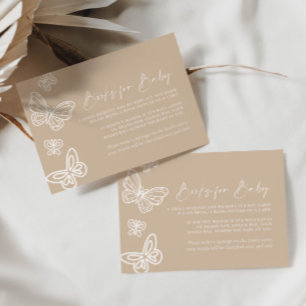 Beige Books for Baby Card 