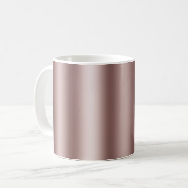 Beige Brown Blurred vertical stripes for curtain Coffee Mug (Front Left)