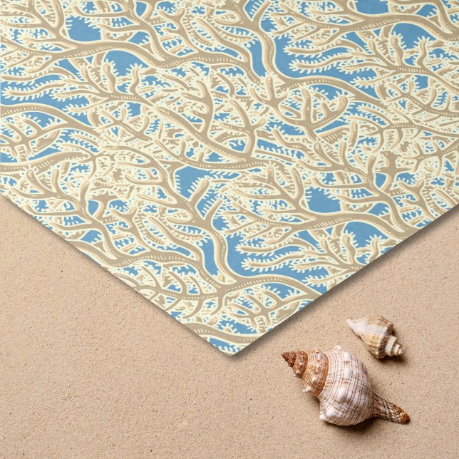 Beige & Brown Coral Reef Tissue Paper (Coral Reef Tissue)