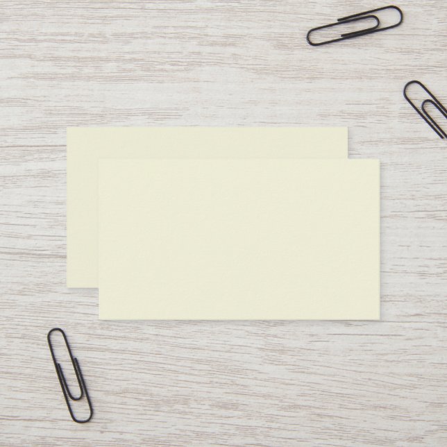 Beige Business Card (Front/Back In Situ)