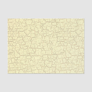 Beige Crackle Effect Decoupage Tissue Paper
