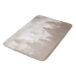 Beige Forest Dream 1 #art #travel Bath Mat