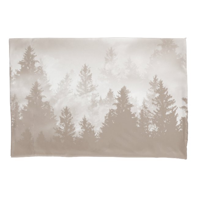 Beige Forest Dream 1 #art #travel Pillowcase (Front)