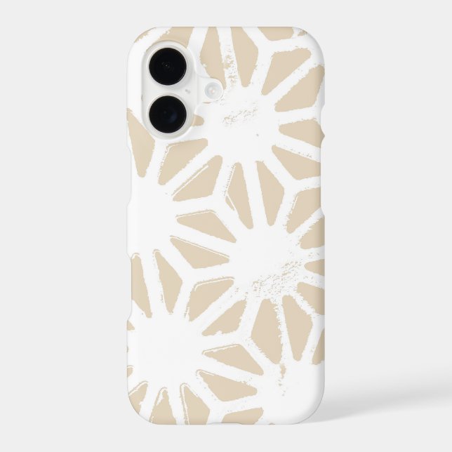 Beige geometric pattern (Back)