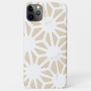 Beige geometric pattern Case-Mate iPhone case