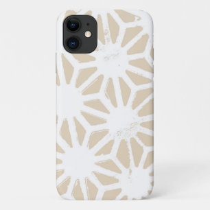 Beige geometric pattern Case-Mate iPhone case