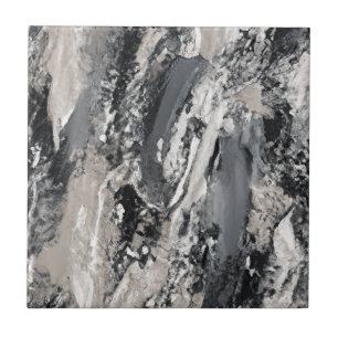 Beige Grey Marble Stones Ceramic Tile
