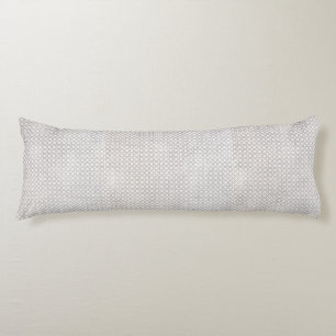 Beige Islamic geometric pattern Body Cushion
