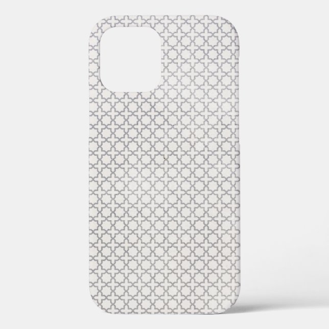 Beige Islamic geometric pattern Case-Mate iPhone Case (Back)