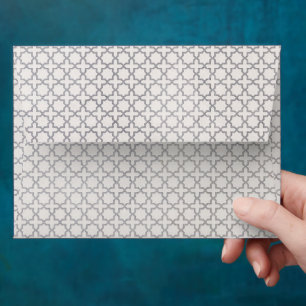 Beige Islamic geometric pattern Envelope