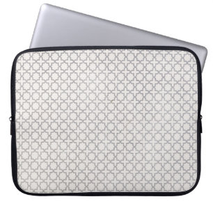 Beige Islamic geometric pattern Laptop Sleeve
