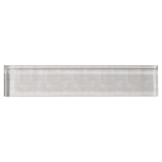 Beige Islamic geometric pattern Nameplate (Front)