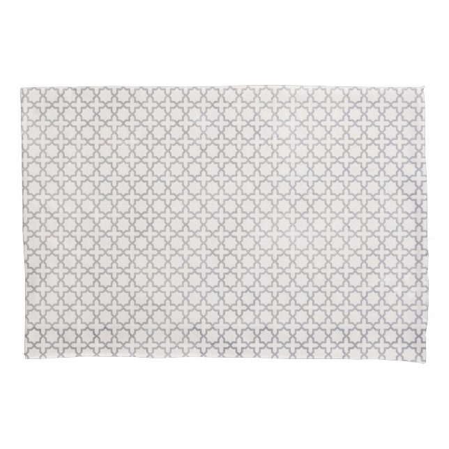 Beige Islamic geometric pattern Pillowcase (Front-Left)