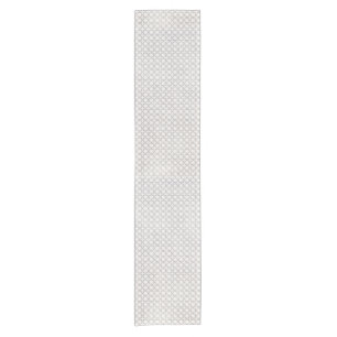 Beige Islamic geometric pattern Short Table Runner