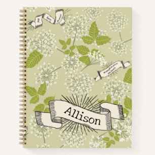 BEIGE Ivy Cicuta Notebook