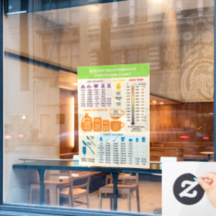 Beige Kitchen Cooking Measurements Conversion Bake