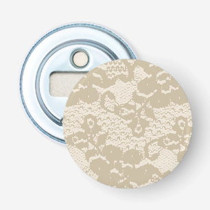 Beige lace bottle opener