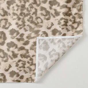 Beige leopard print . tapestry