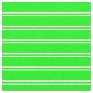 Beige & Lime Striped Pattern Fabric