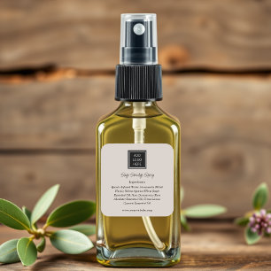 Beige   Logo Ingredient Product Labels