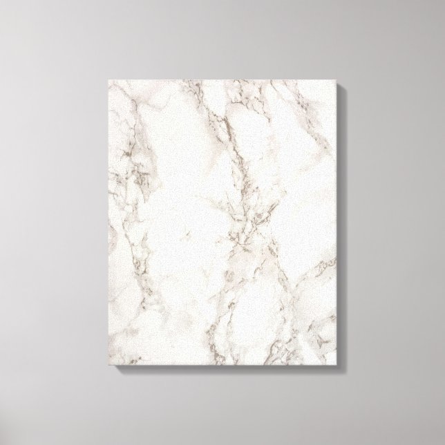 Beige marble canvas print (Front)