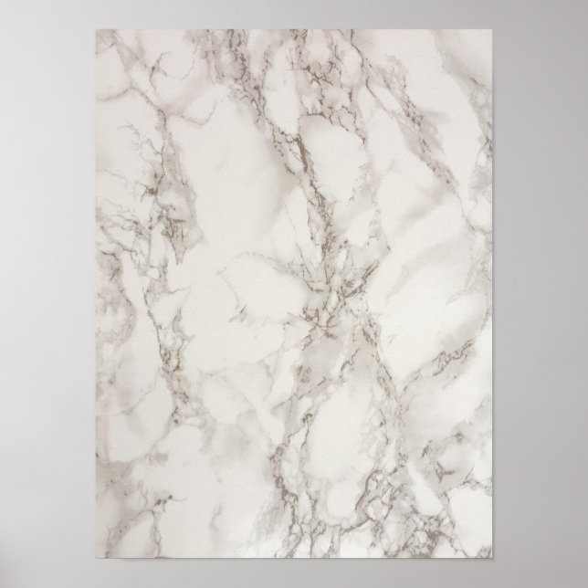Beige marble  poster (Front)