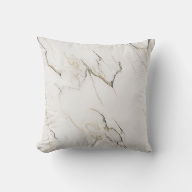 Beige Marble With Grey Grain Cushion (Front)