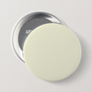 Beige (Off White) F5F5DC - Option to Add Name 7.5 Cm Round Badge